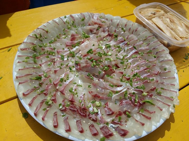 통영배낚시/스피드호 회가 참 맛있다~~~~~~~~~~~