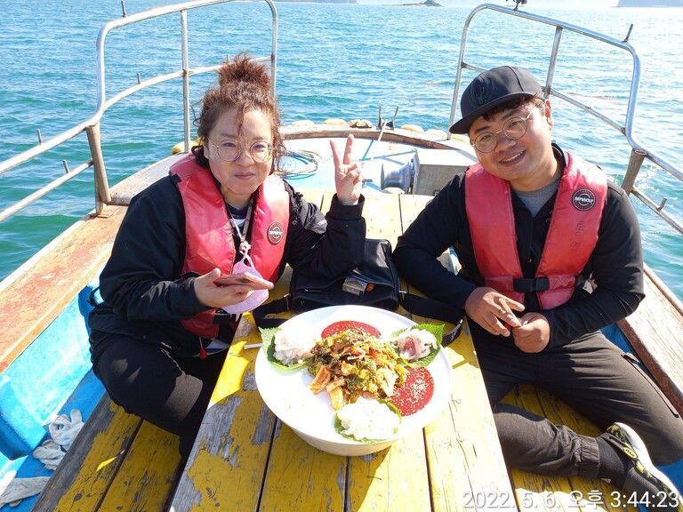 즐거운 체험낚시 통영으로 오세요~~~