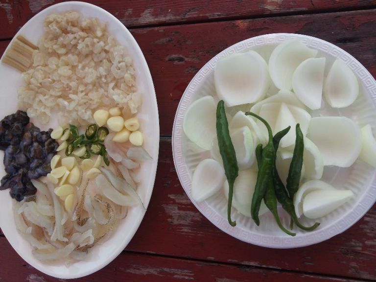 7월중순  통영배낚시,통영 배낚시 회 그림 모습